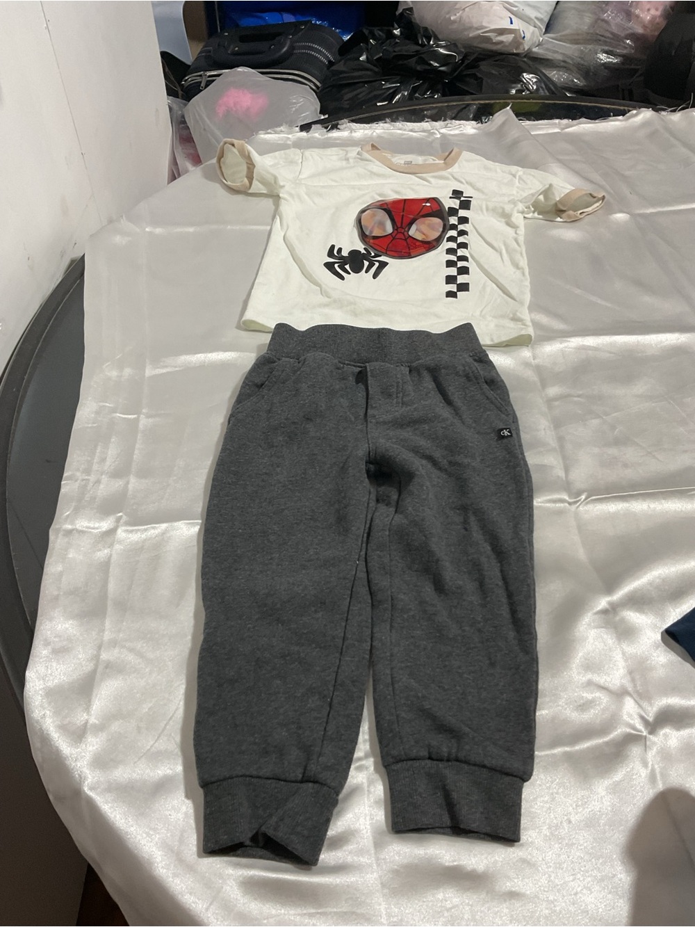 Kids Gray Jogger Sweatpants - Comfortable Everyday Bottoms